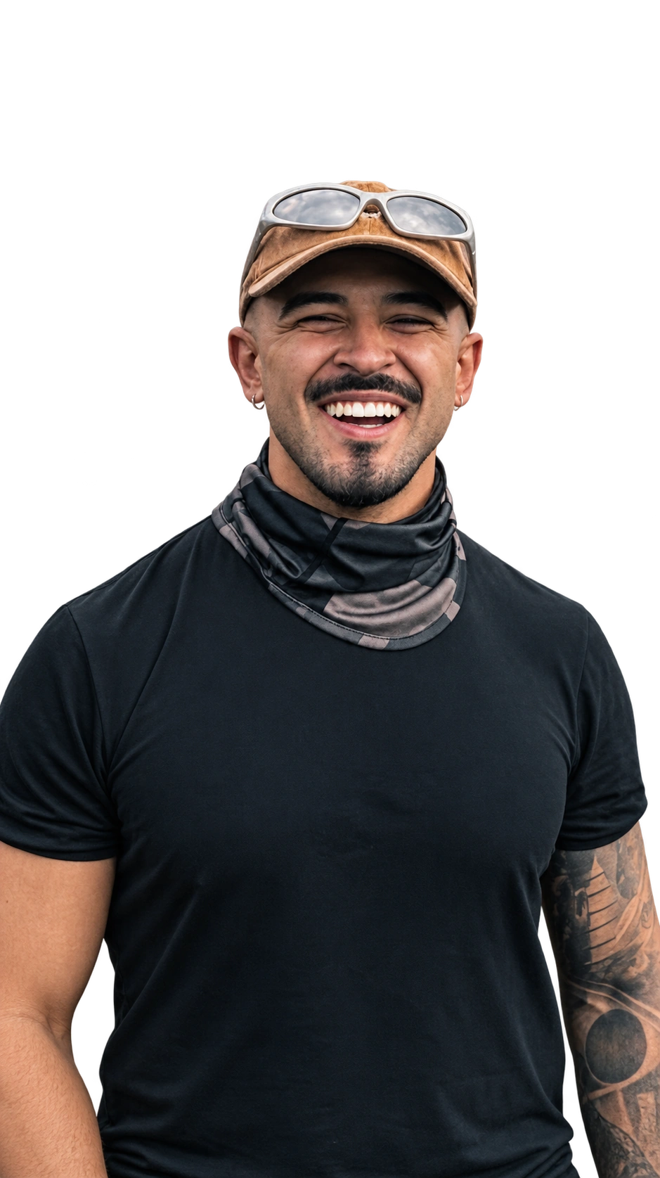 Mateo Castañeda sonriendo